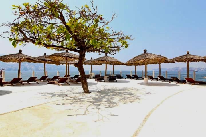 Suite Frente Al Mar En El Corazon De Acapulco Exterior foto